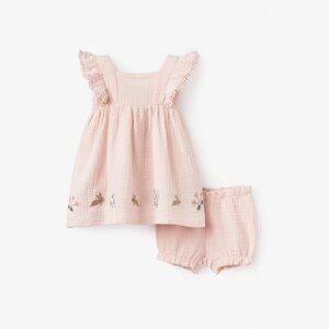 NWT Elegant Baby organic muslin dress